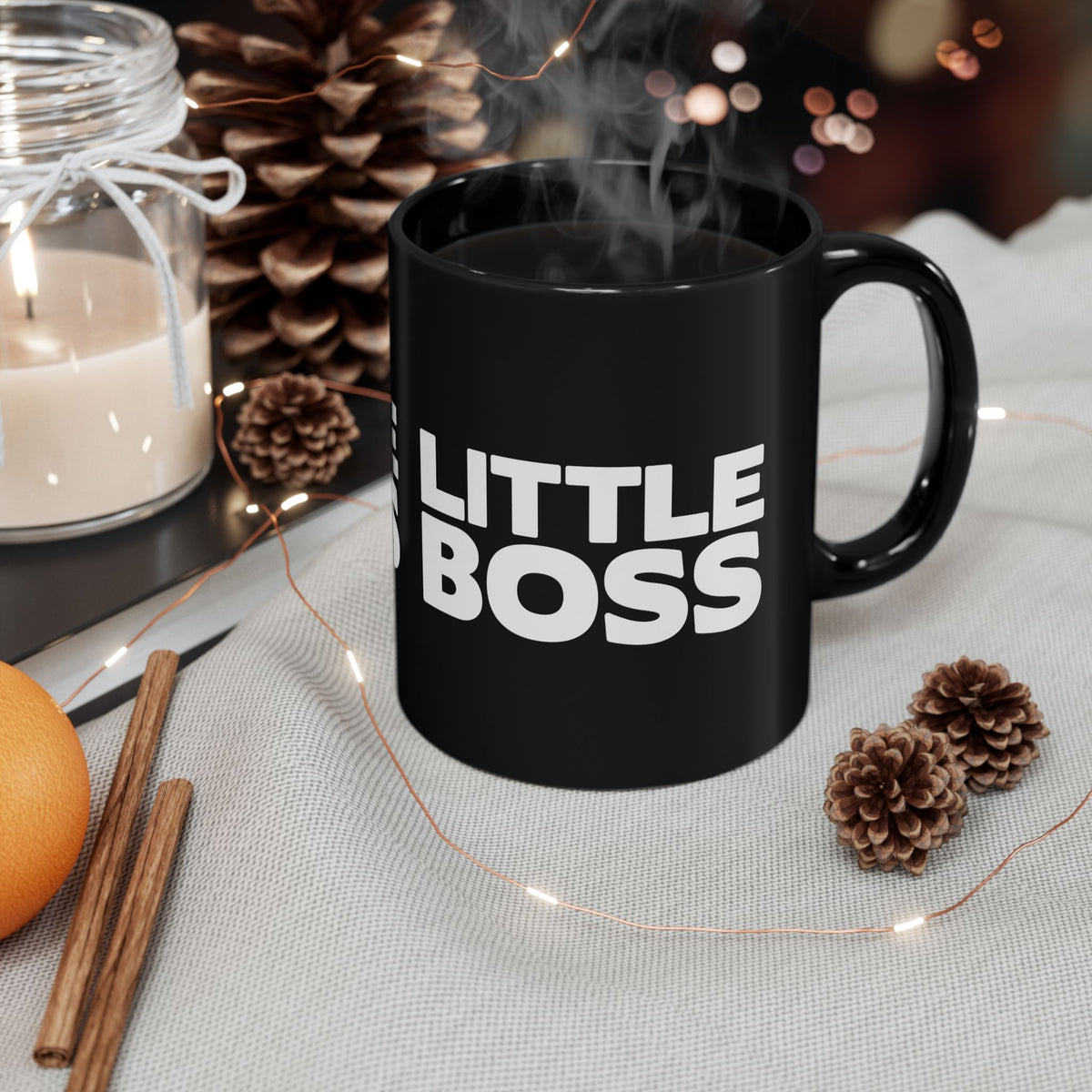 Little Boss Mug - Black