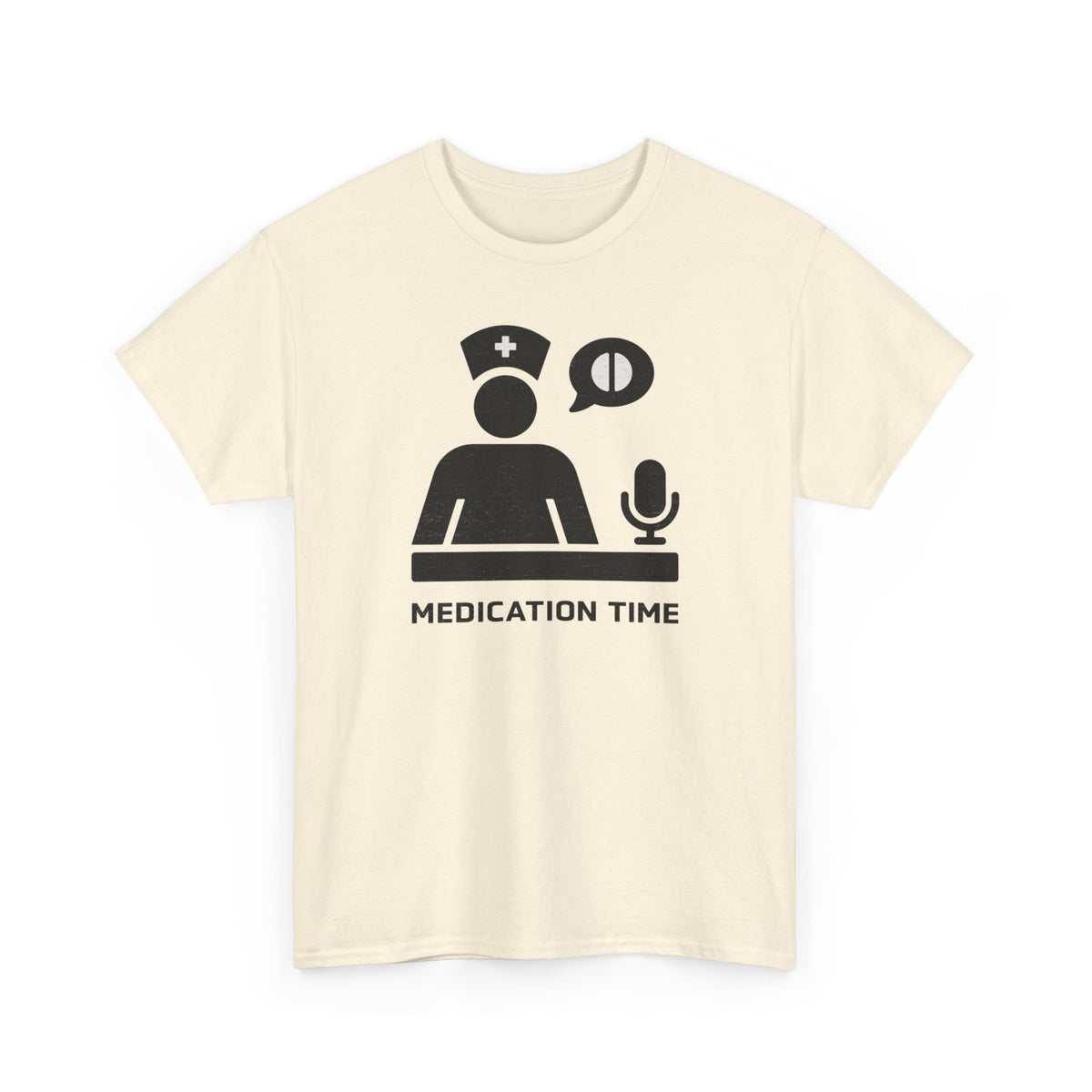 Medication Time (text) T-Shirt