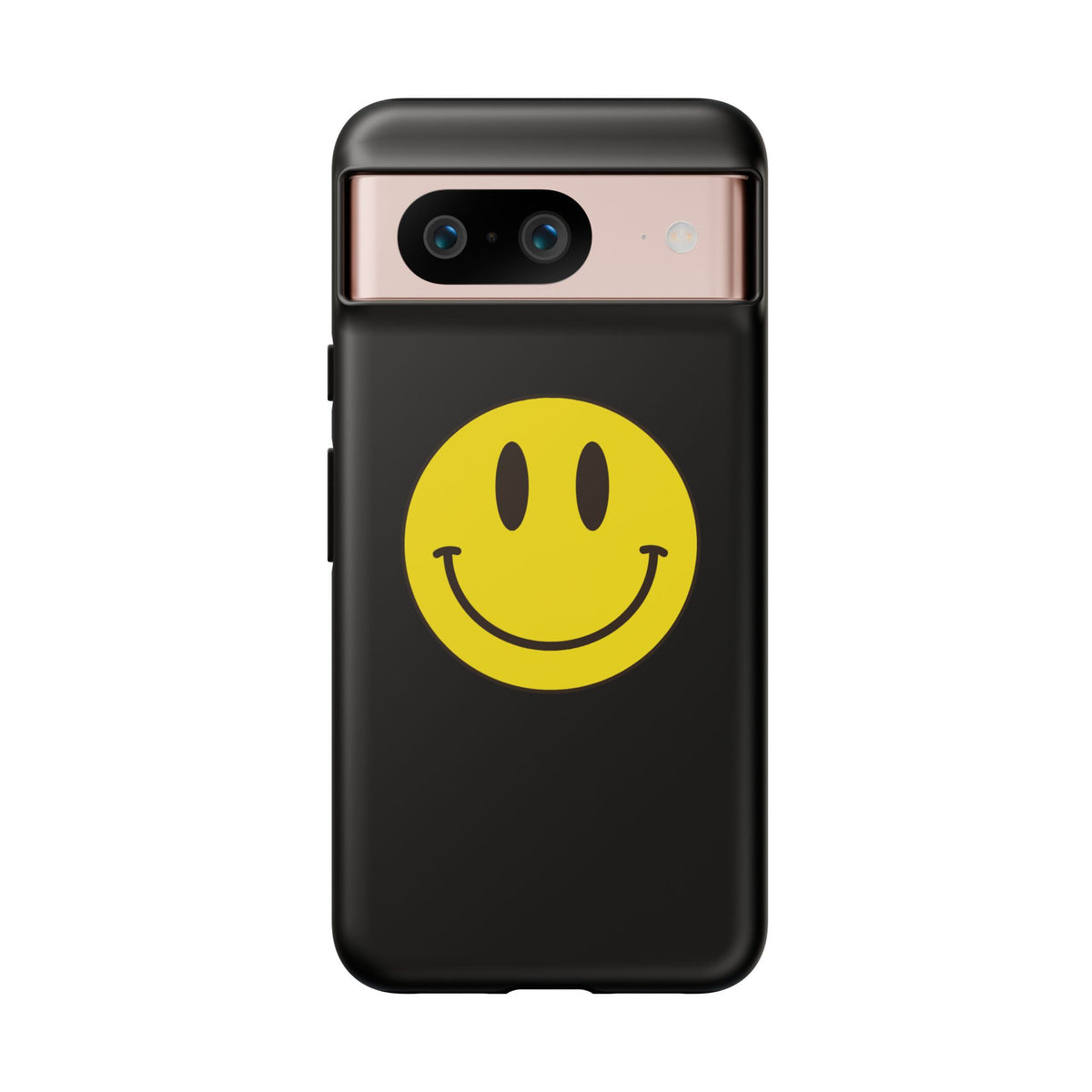 Classic Acid House Smiley Tough Mobile Phone Case - Matte Black