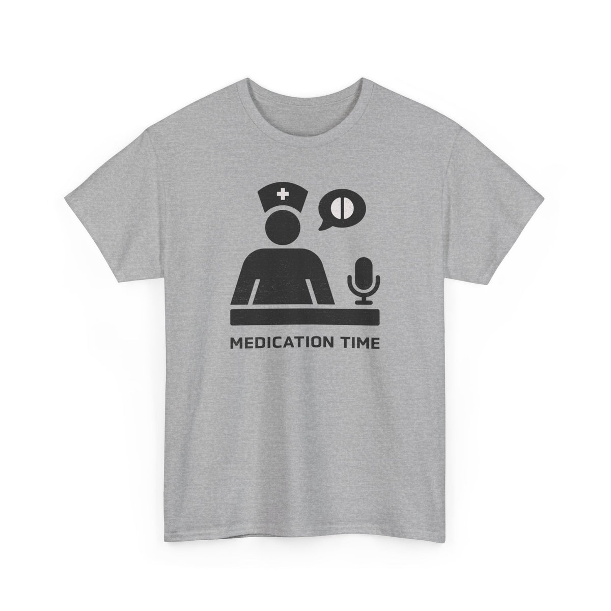 Medication Time (text) T-Shirt