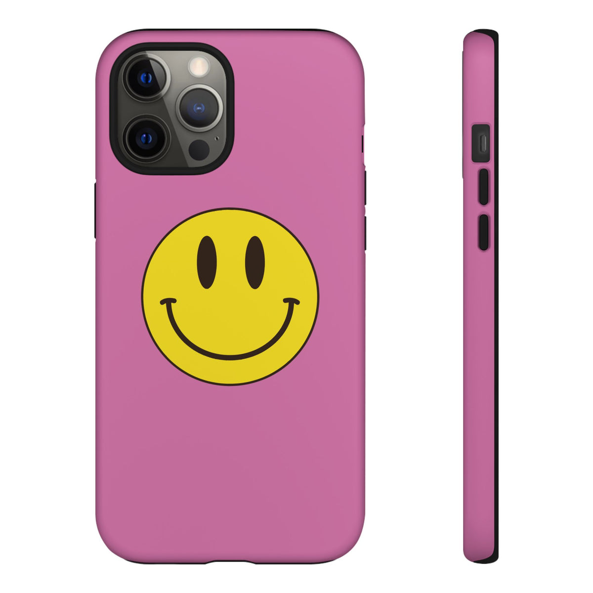 Classic Acid House Smiley Tough Mobile Phone Case - Light Pink