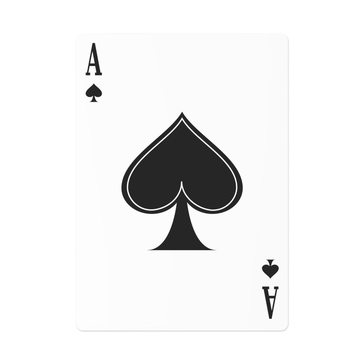 Jack Said What Poker Cards - Logo White