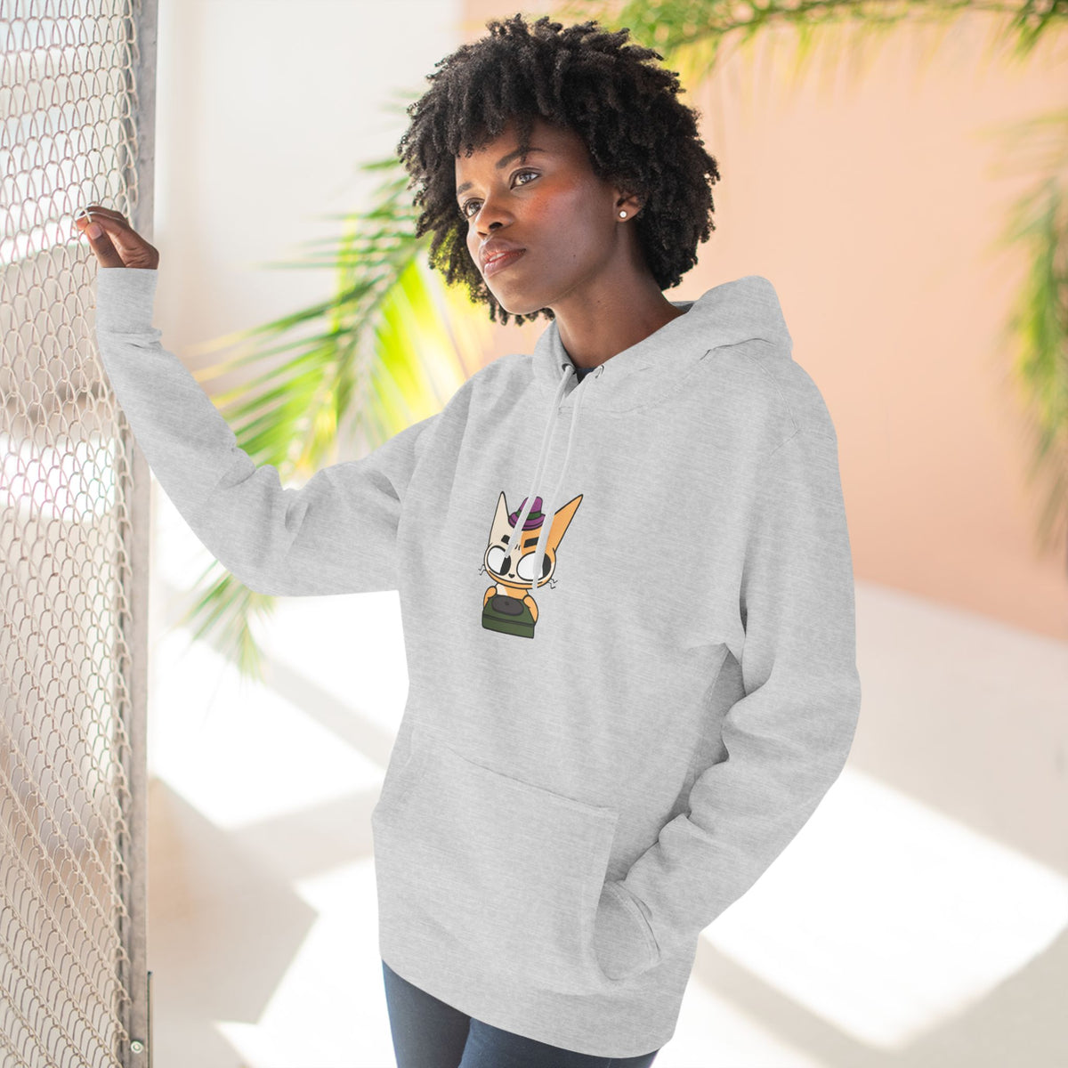 Out Yer Box - Three-Panel Fleece Hoodie