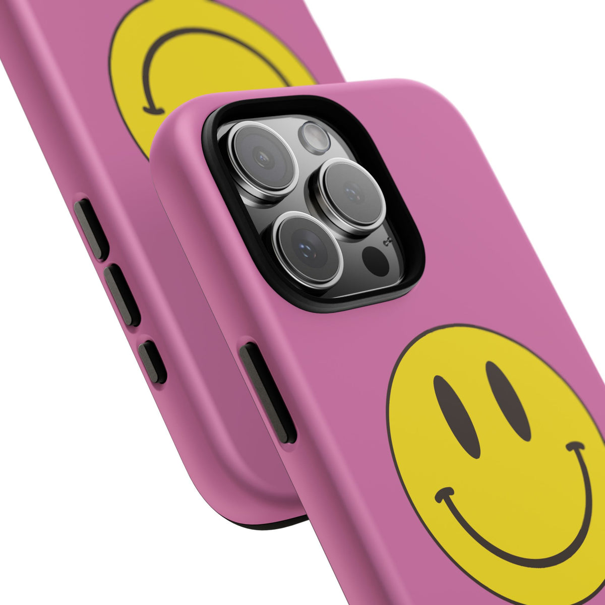 Classic Acid House Smiley Tough Mobile Phone Case - Light Pink