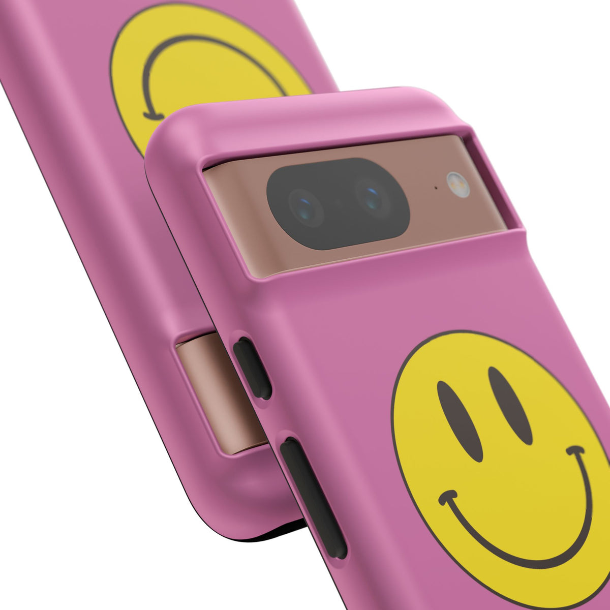 Classic Acid House Smiley Tough Mobile Phone Case - Light Pink