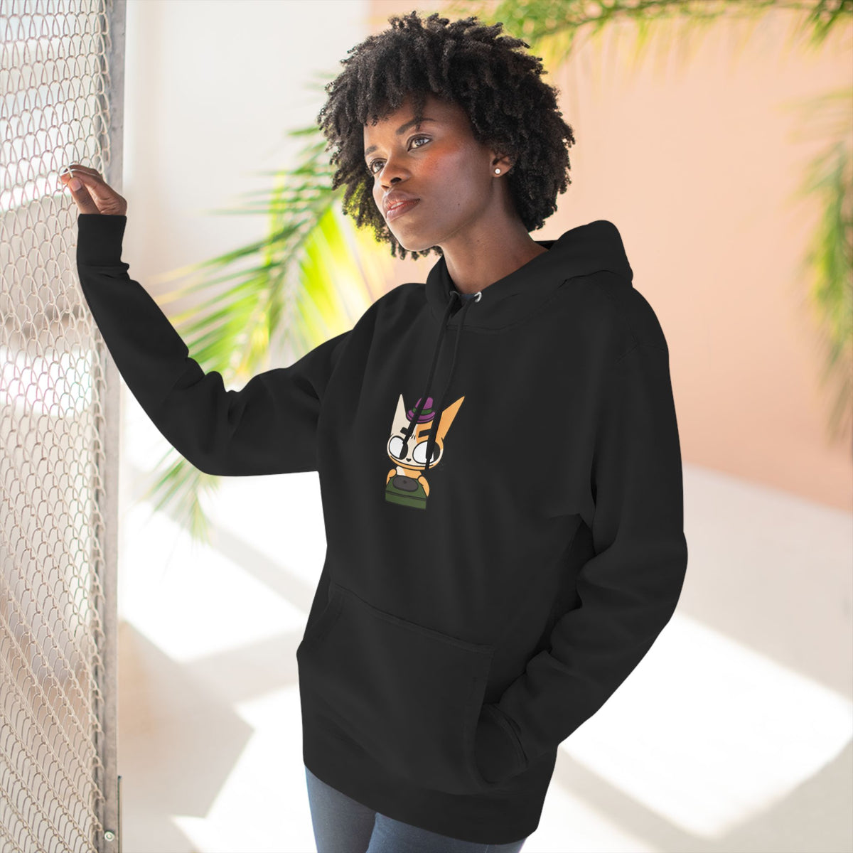 Out Yer Box - Three-Panel Fleece Hoodie