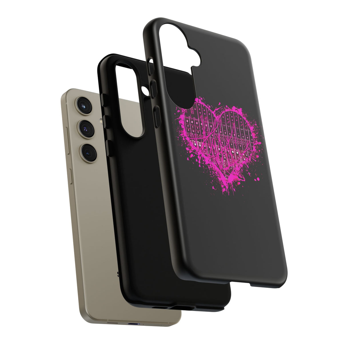 Spread Love - Tough Mobile Phone Case - Black