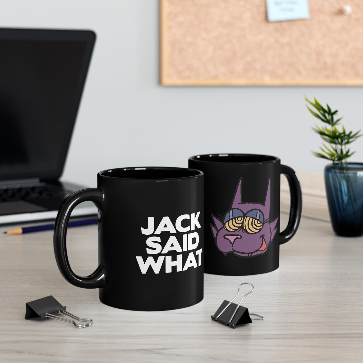 Jack Said What Mug - Black