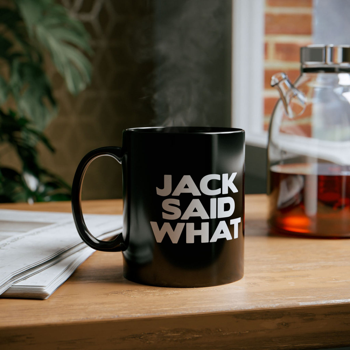 Jack Said What Mug - Black