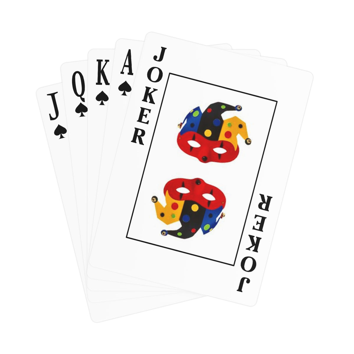 Jack Said What Poker Cards - Black