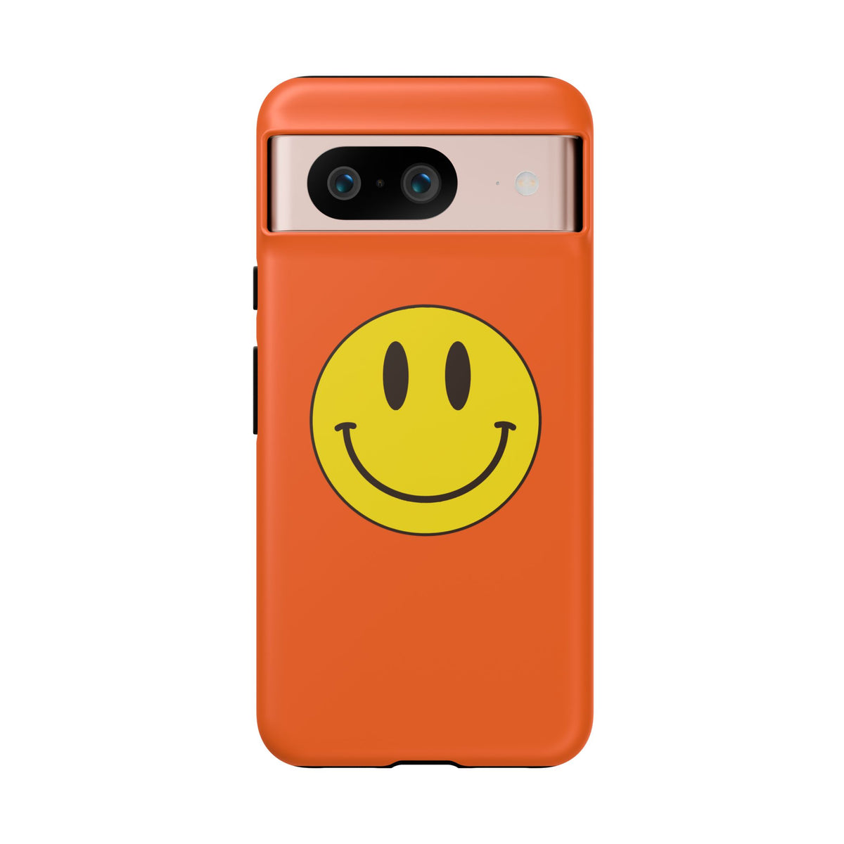 Classic Acid House Smiley Tough Mobile Phone Case - Orange