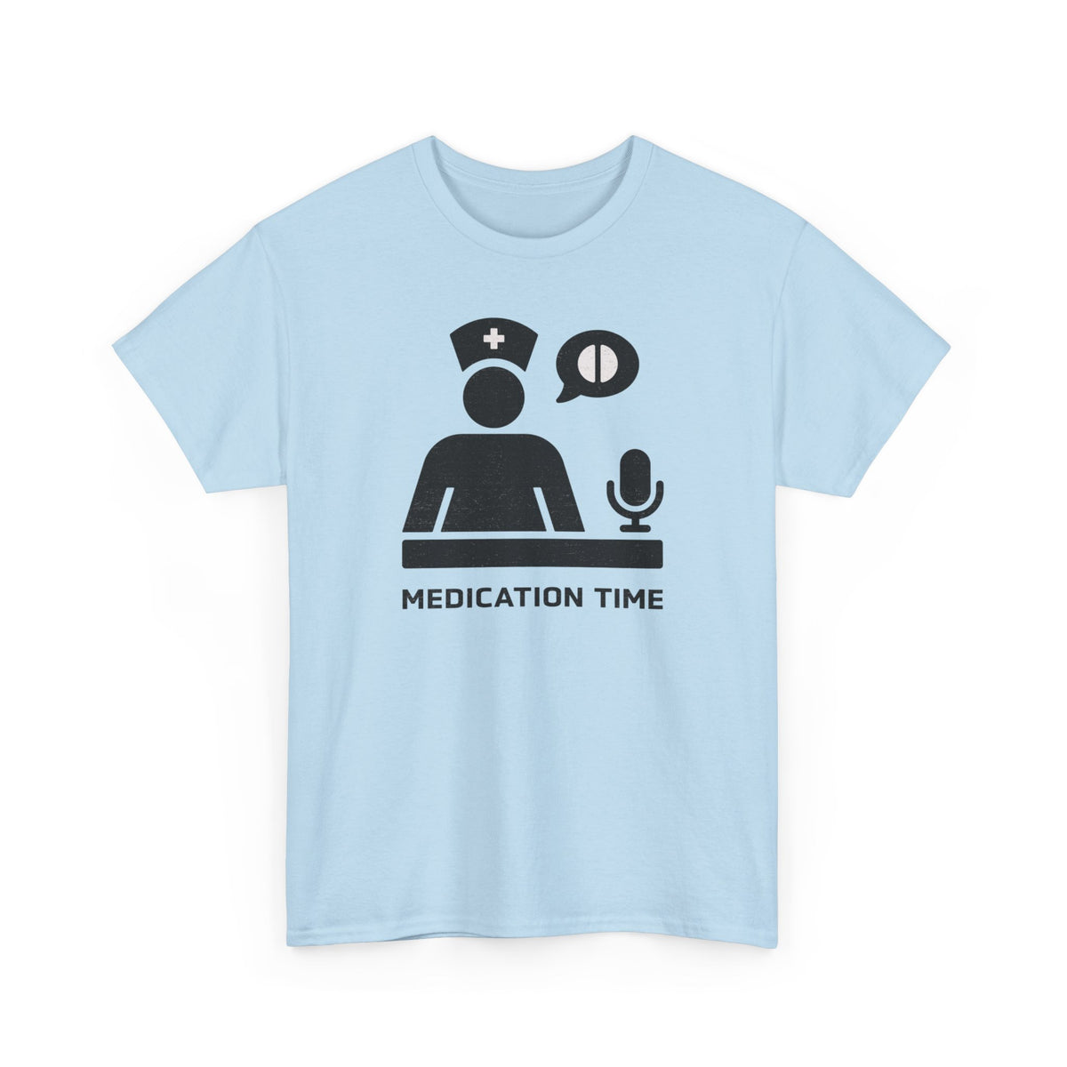 Medication Time (text) T-Shirt