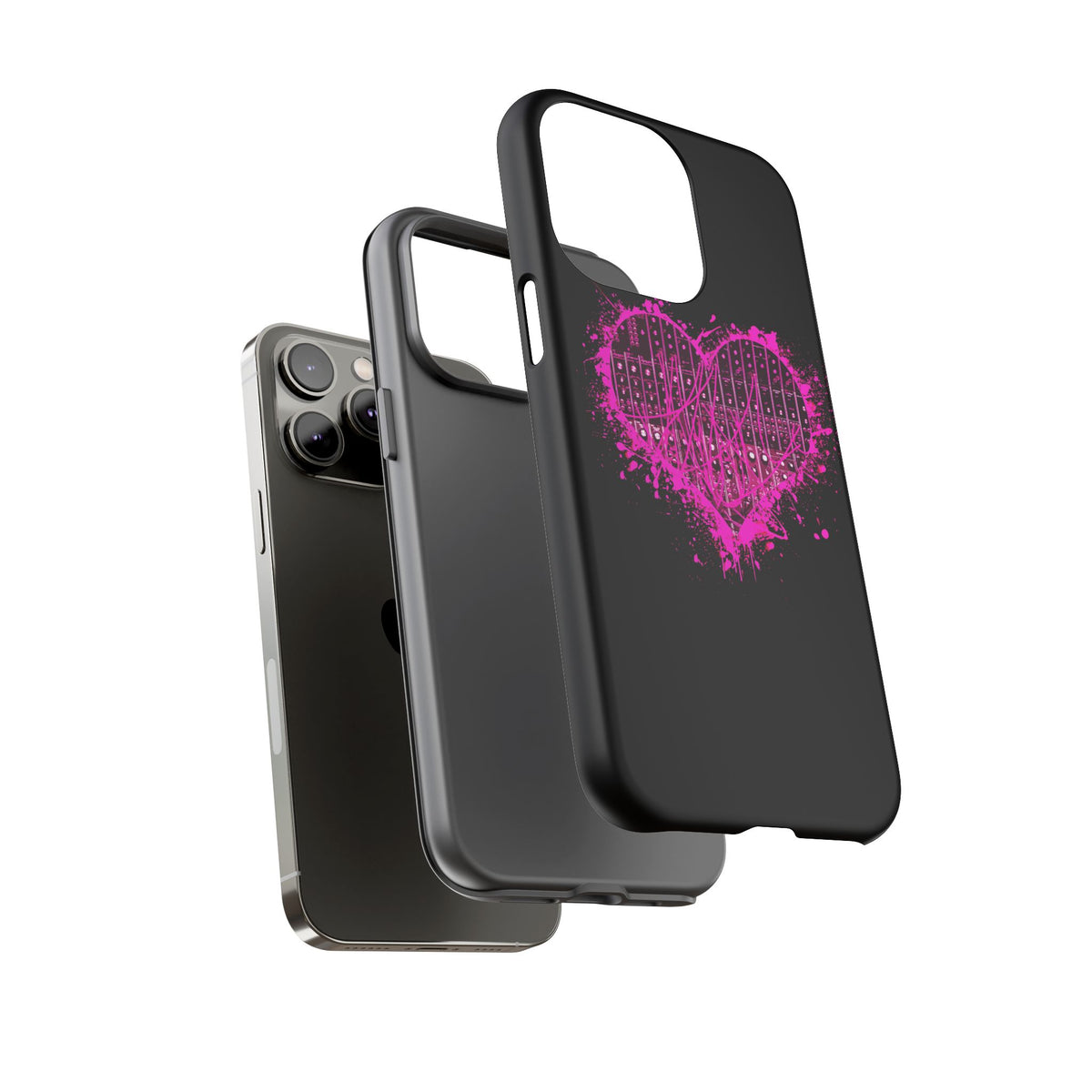 Spread Love - Tough Mobile Phone Case - Black