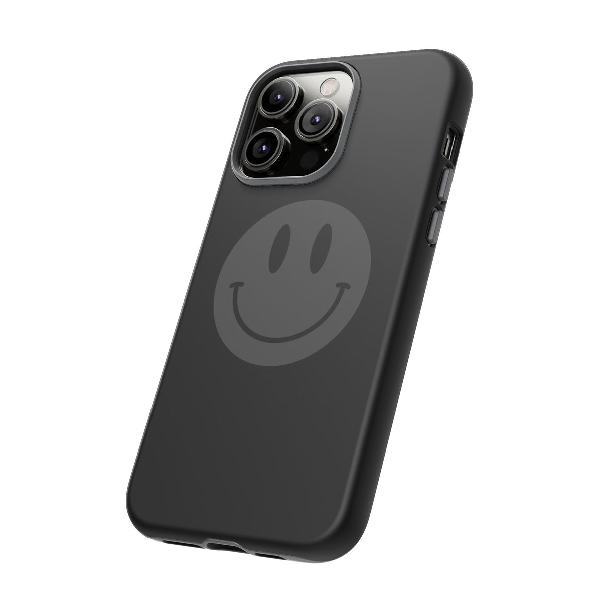 Acid House Smiley Tough Mobile Phone Case - Black