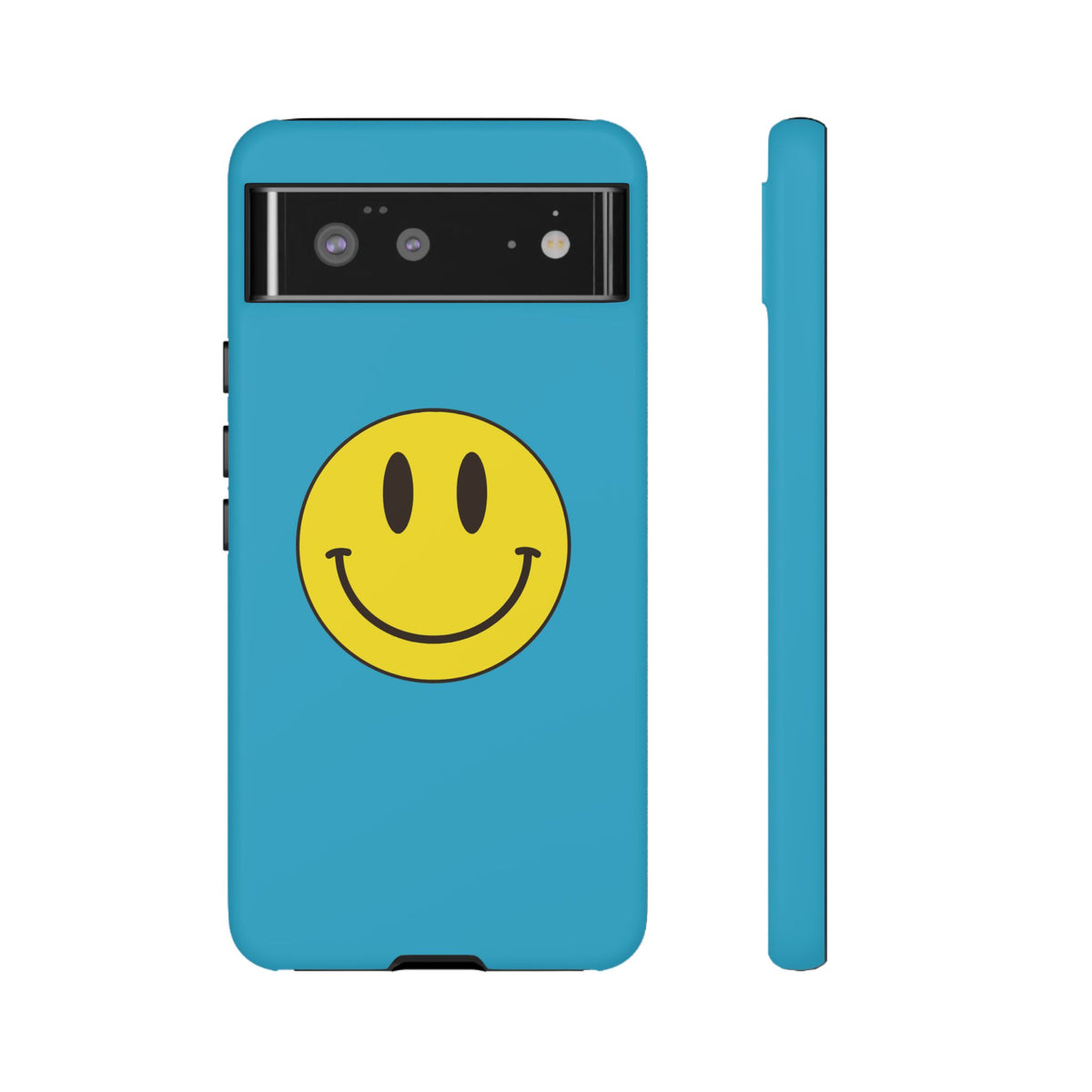 Classic Acid House Smiley Tough Mobile Phone Case - Turquoise