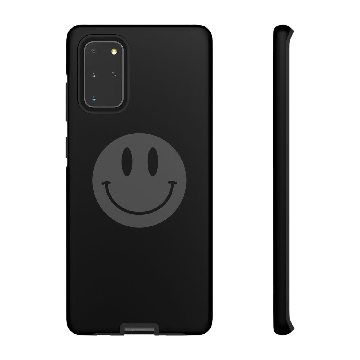 Acid House Smiley Tough Mobile Phone Case - Black