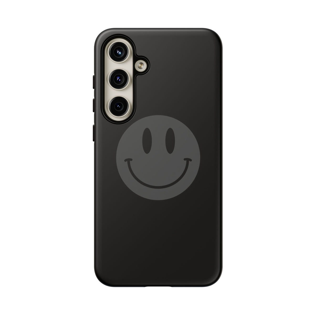 Acid House Smiley Tough Mobile Phone Case - Black