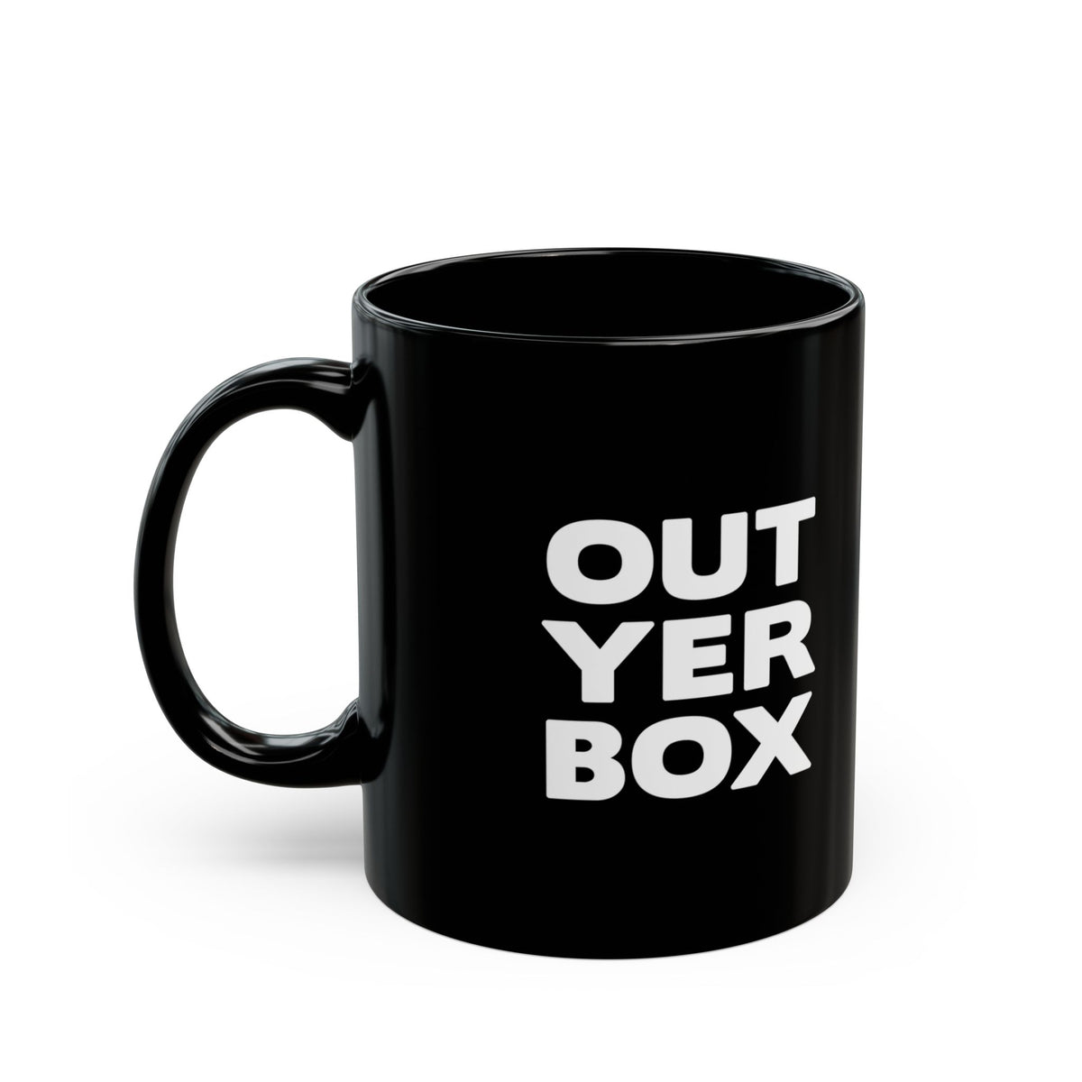 Out Yer Box Mug - Black