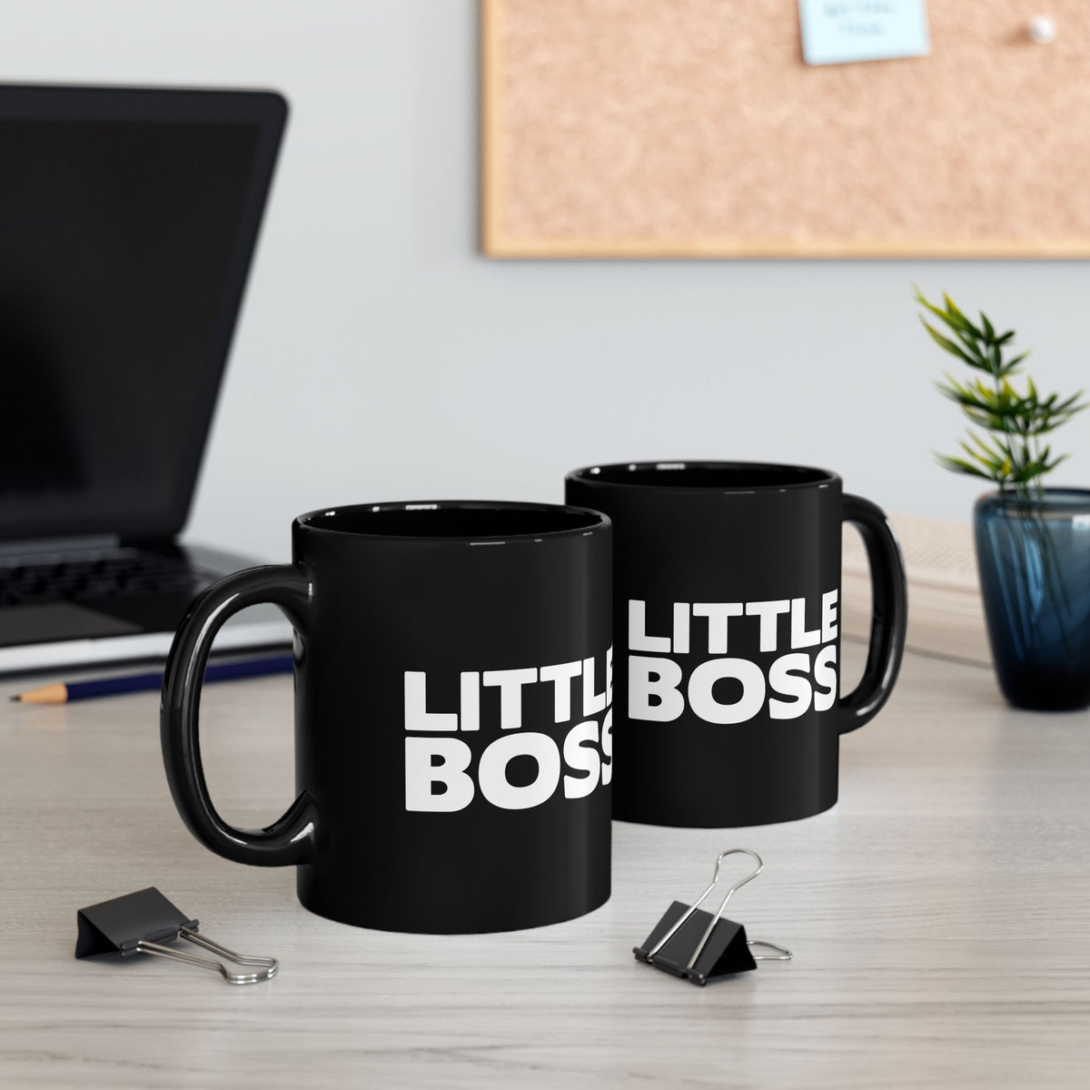 Little Boss Mug - Black