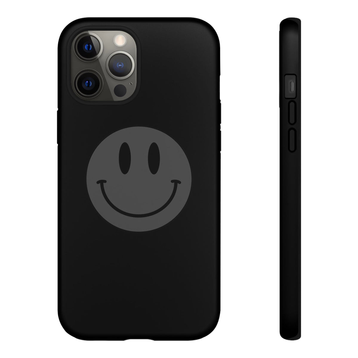 Acid House Smiley Tough Mobile Phone Case - Black