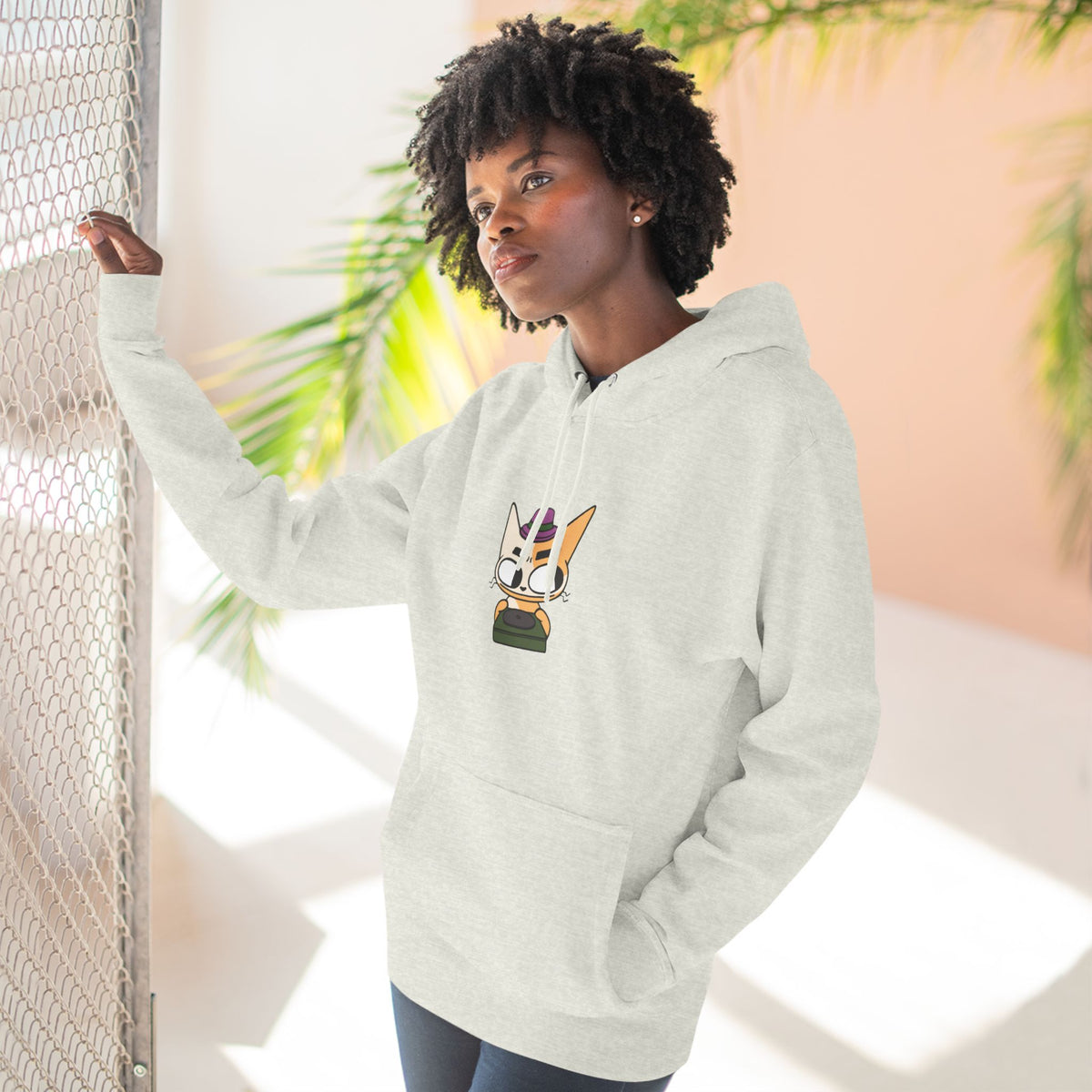 Out Yer Box - Three-Panel Fleece Hoodie