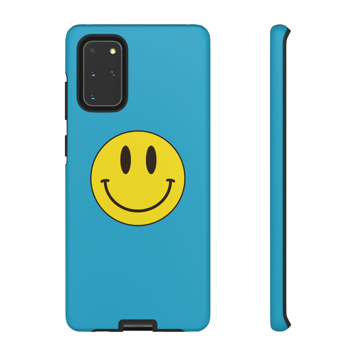 Classic Acid House Smiley Tough Mobile Phone Case - Turquoise