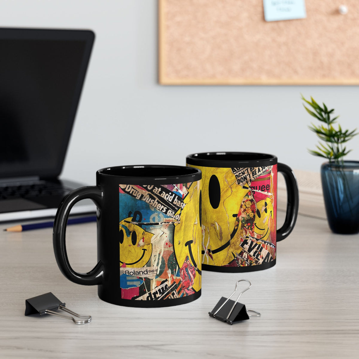 Steve Mac - Bless This Acid House Mug (Black)