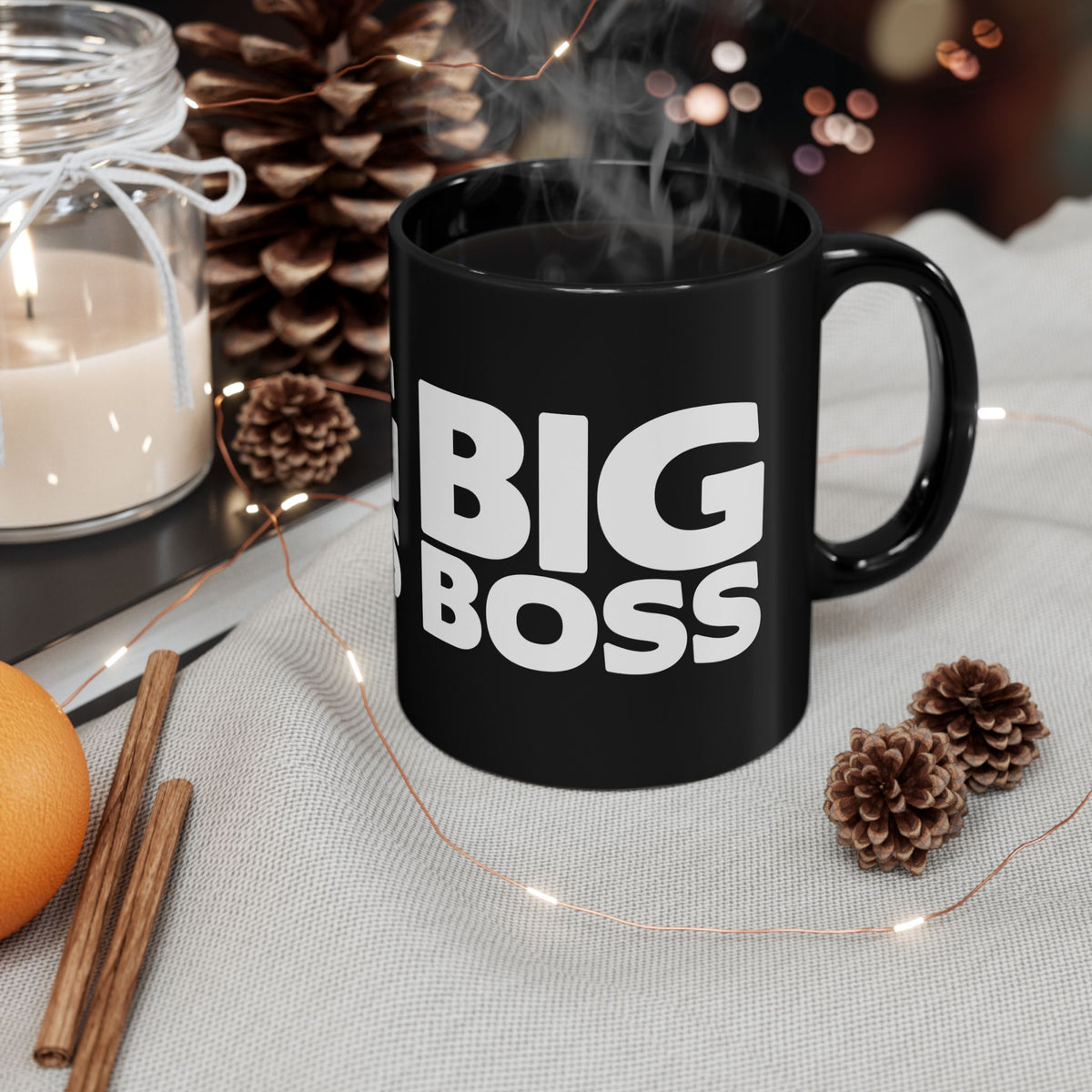 Big Boss Mug - Black