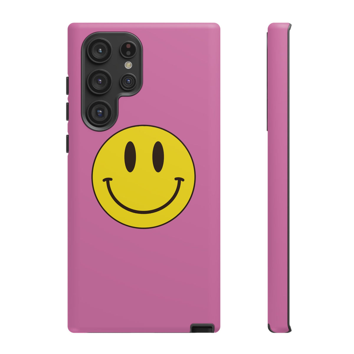 Classic Acid House Smiley Tough Mobile Phone Case - Light Pink