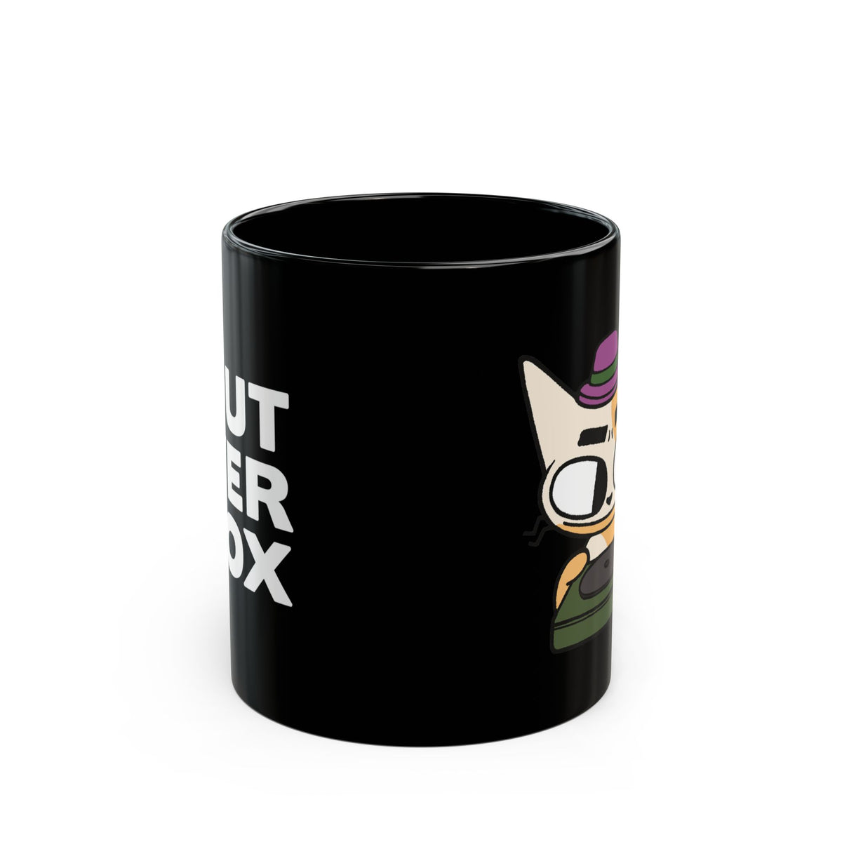 Out Yer Box Mug - Black