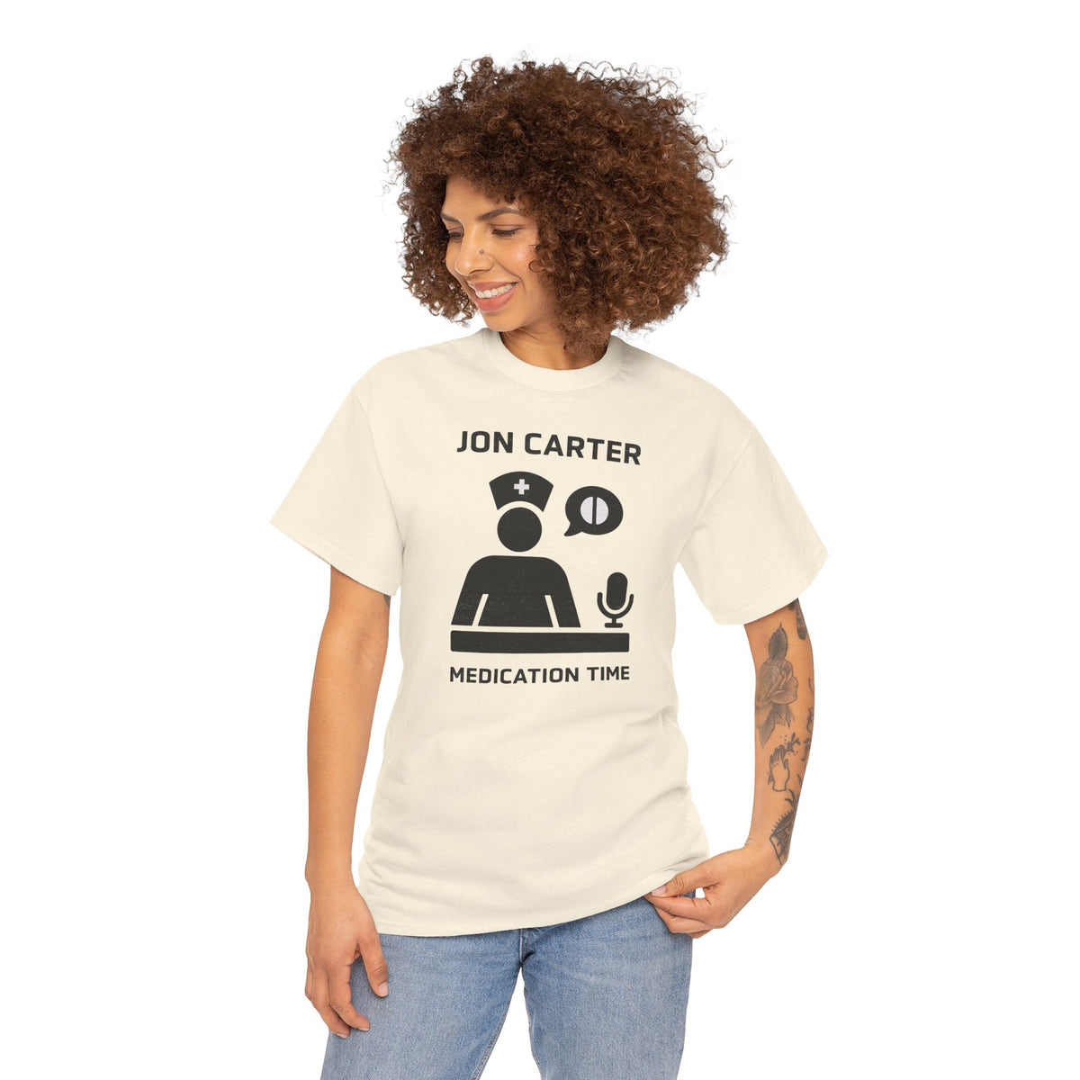 Jon Carter Medication Time T-Shirt