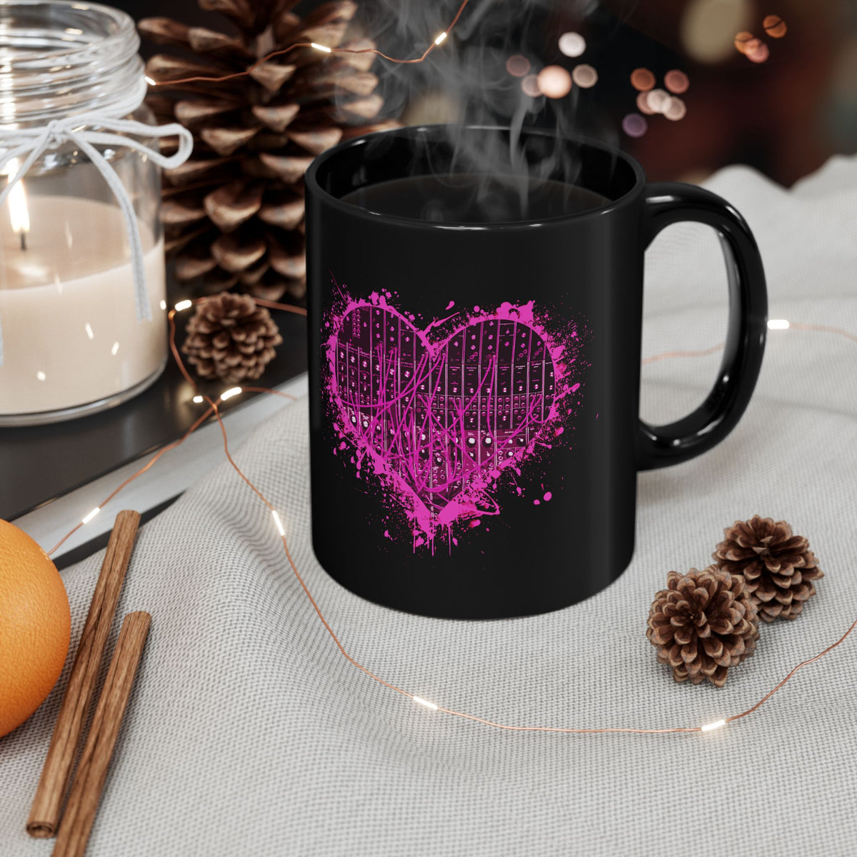 Spread Love Mug - Black