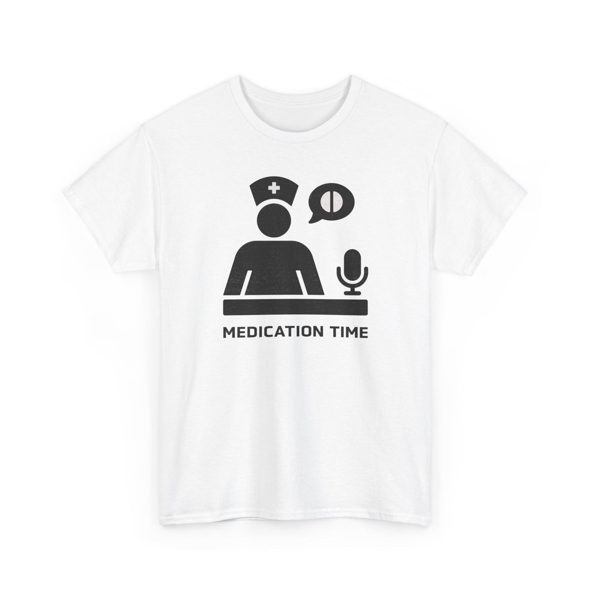 Medication Time (text) T-Shirt