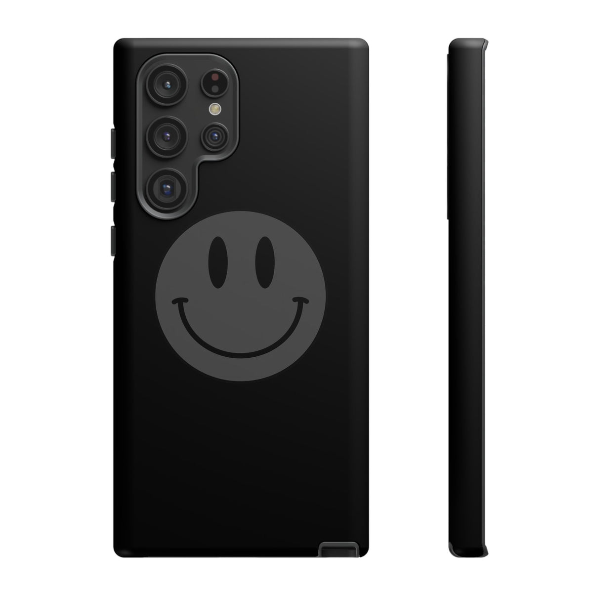 Acid House Smiley Tough Mobile Phone Case - Black