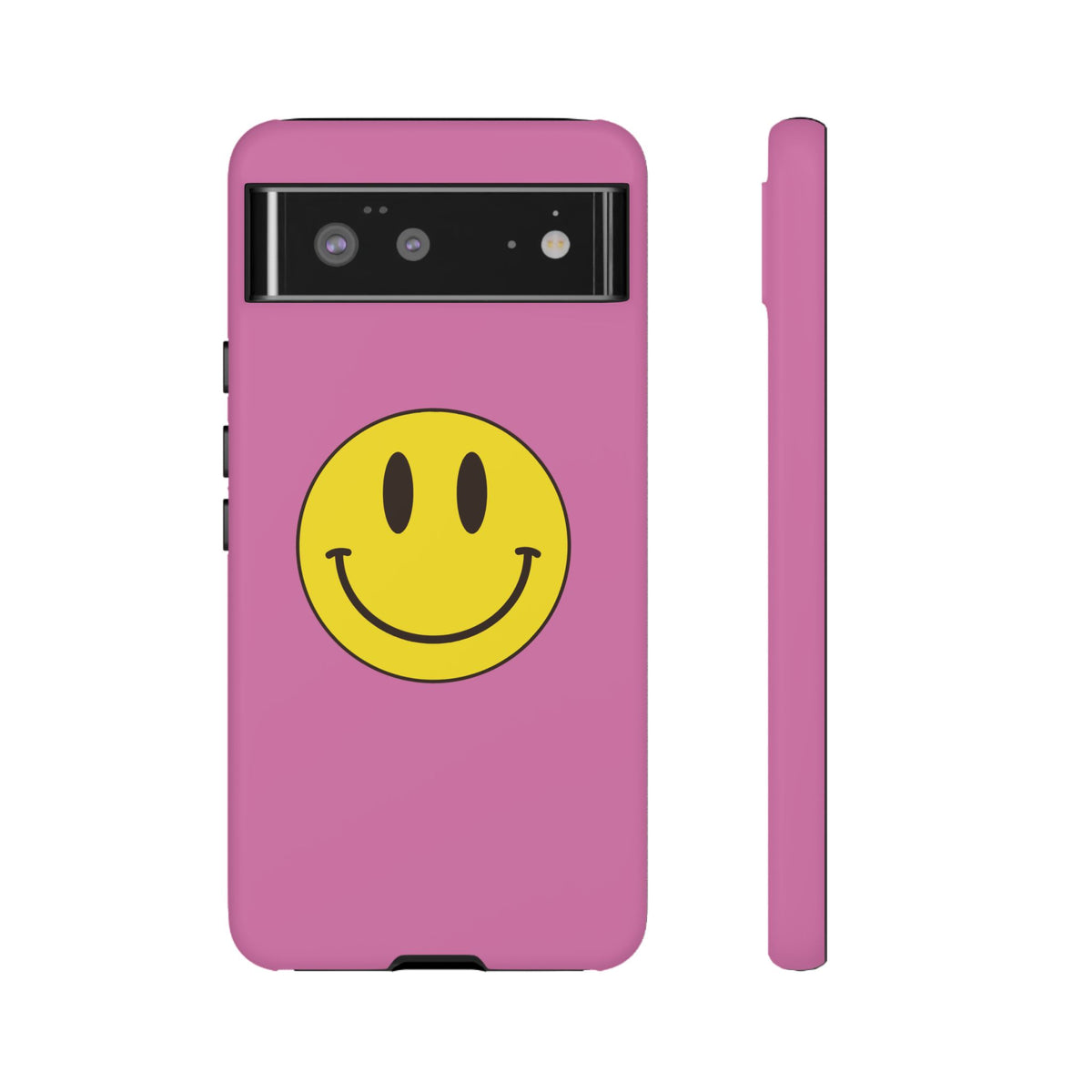 Classic Acid House Smiley Tough Mobile Phone Case - Light Pink