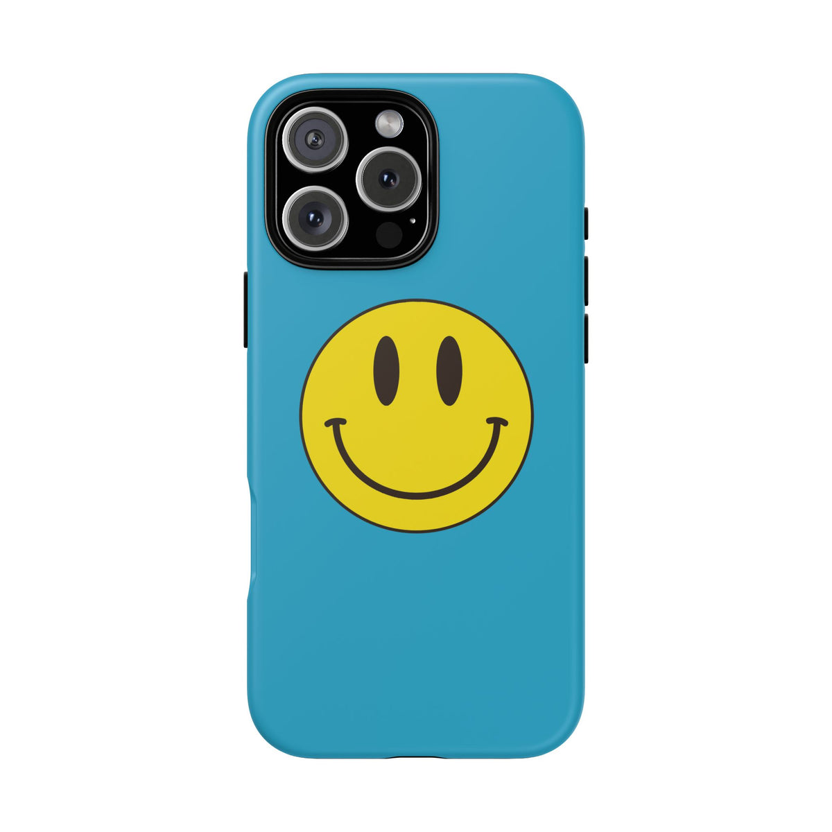 Classic Acid House Smiley Tough Mobile Phone Case - Turquoise