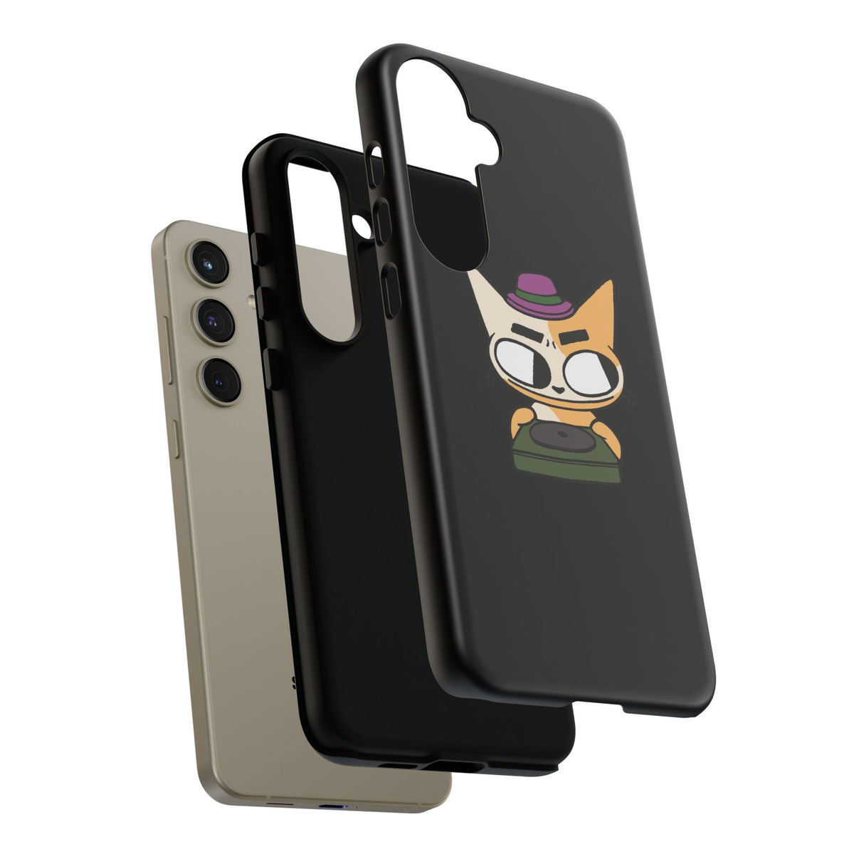 Out Yer Box - Tough Mobile Phone Case - Matte Black