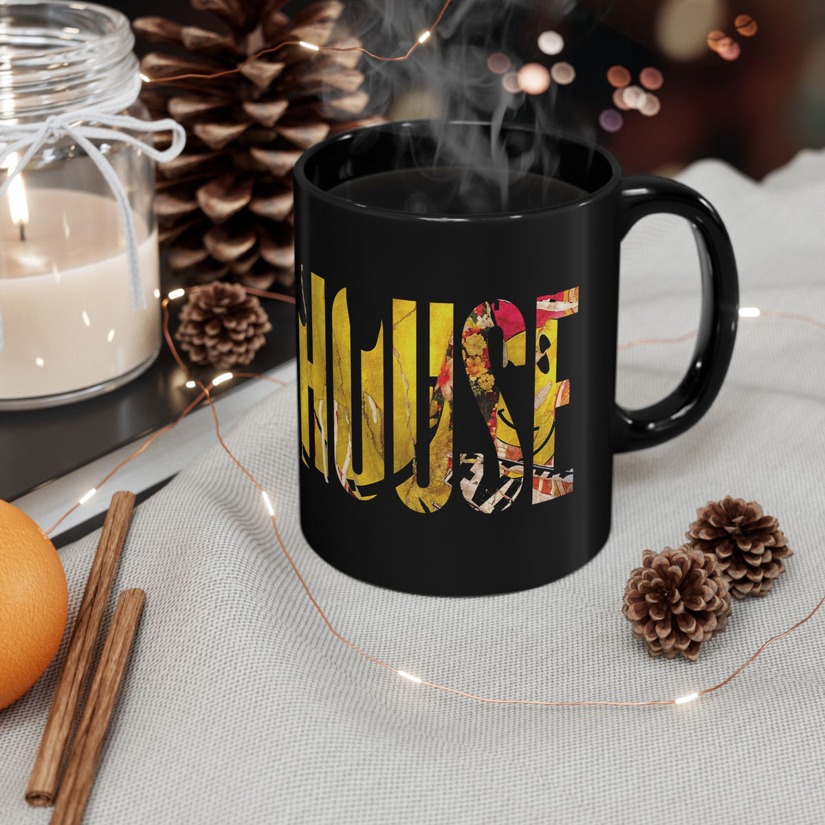 Acid House Mug - Black