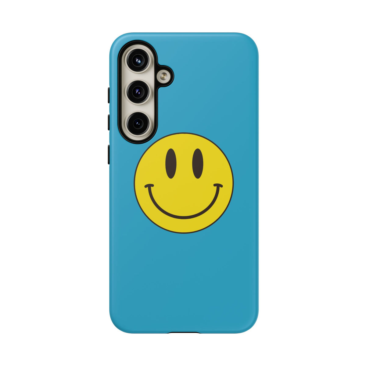 Classic Acid House Smiley Tough Mobile Phone Case - Turquoise