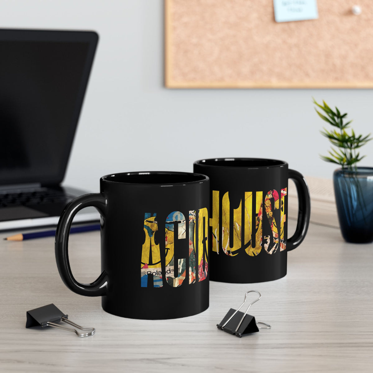 Acid House Mug - Black