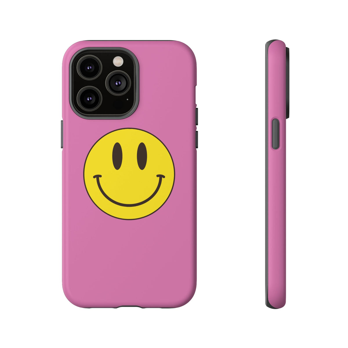 Classic Acid House Smiley Tough Mobile Phone Case - Light Pink