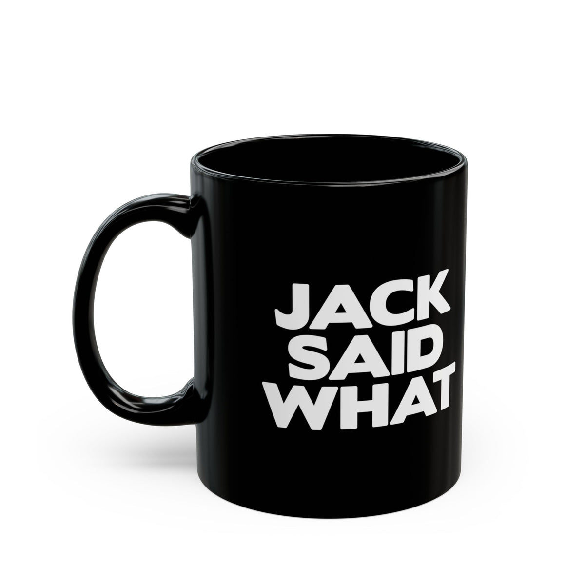 Jack Said What Mug - Black