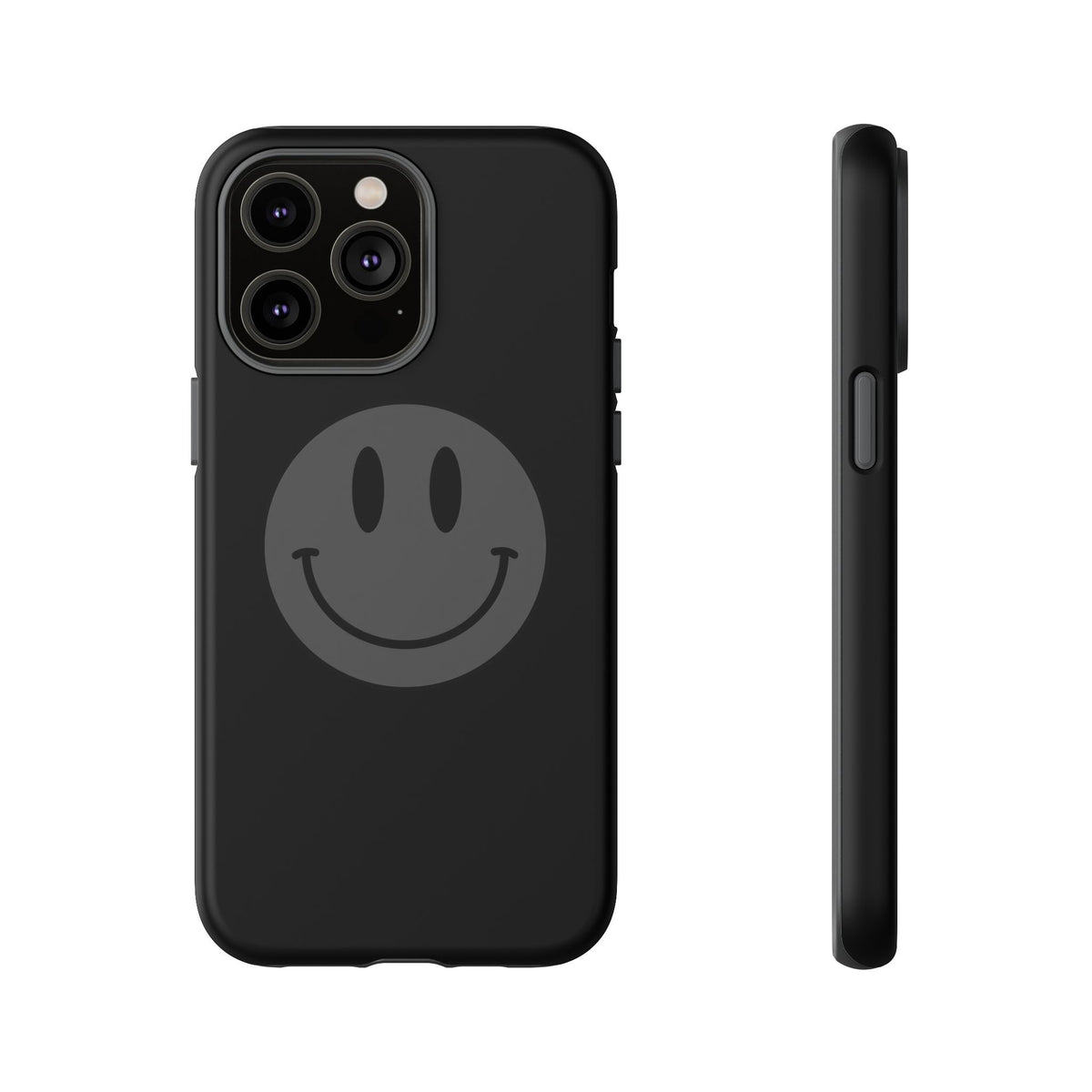 Acid House Smiley Tough Mobile Phone Case - Black