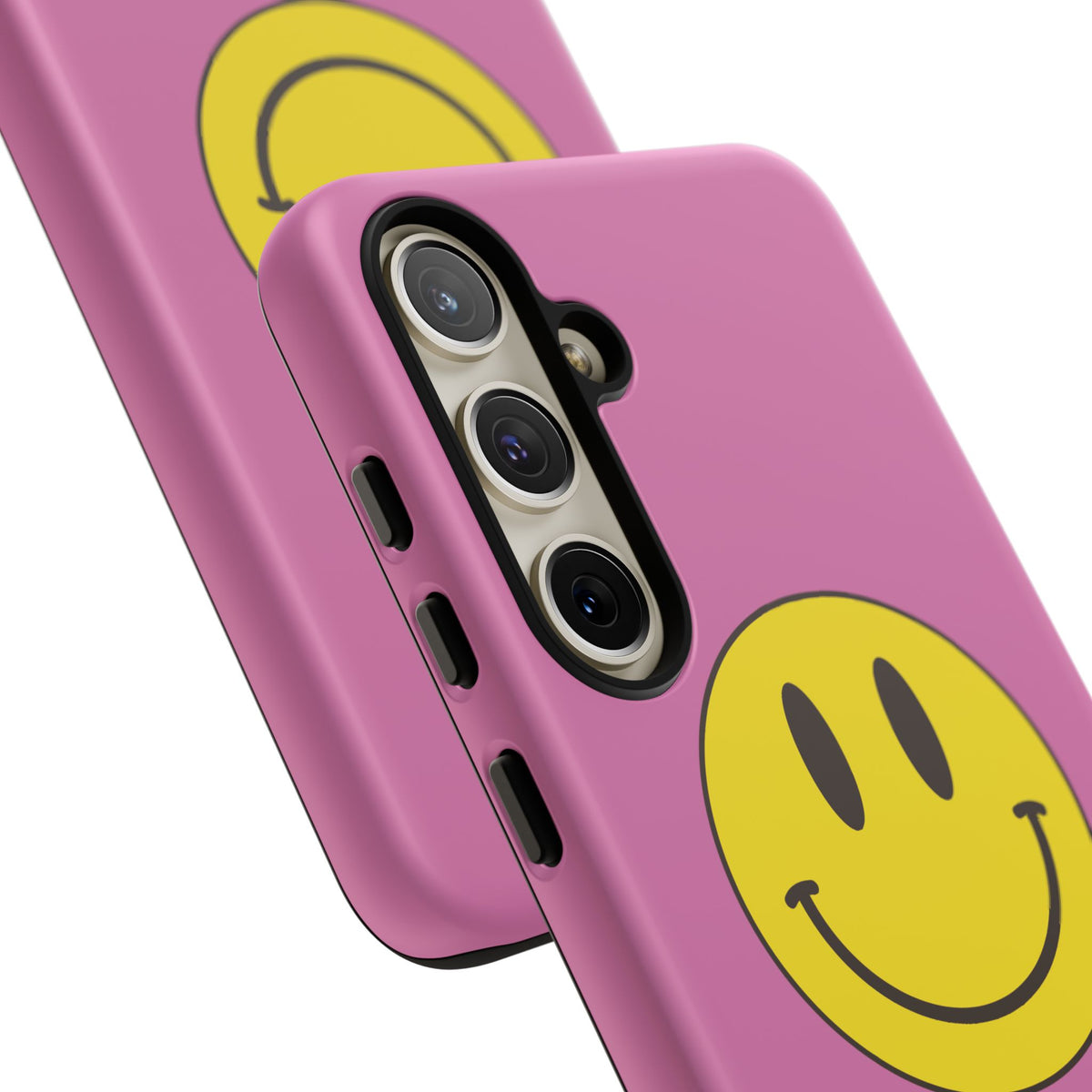 Classic Acid House Smiley Tough Mobile Phone Case - Light Pink