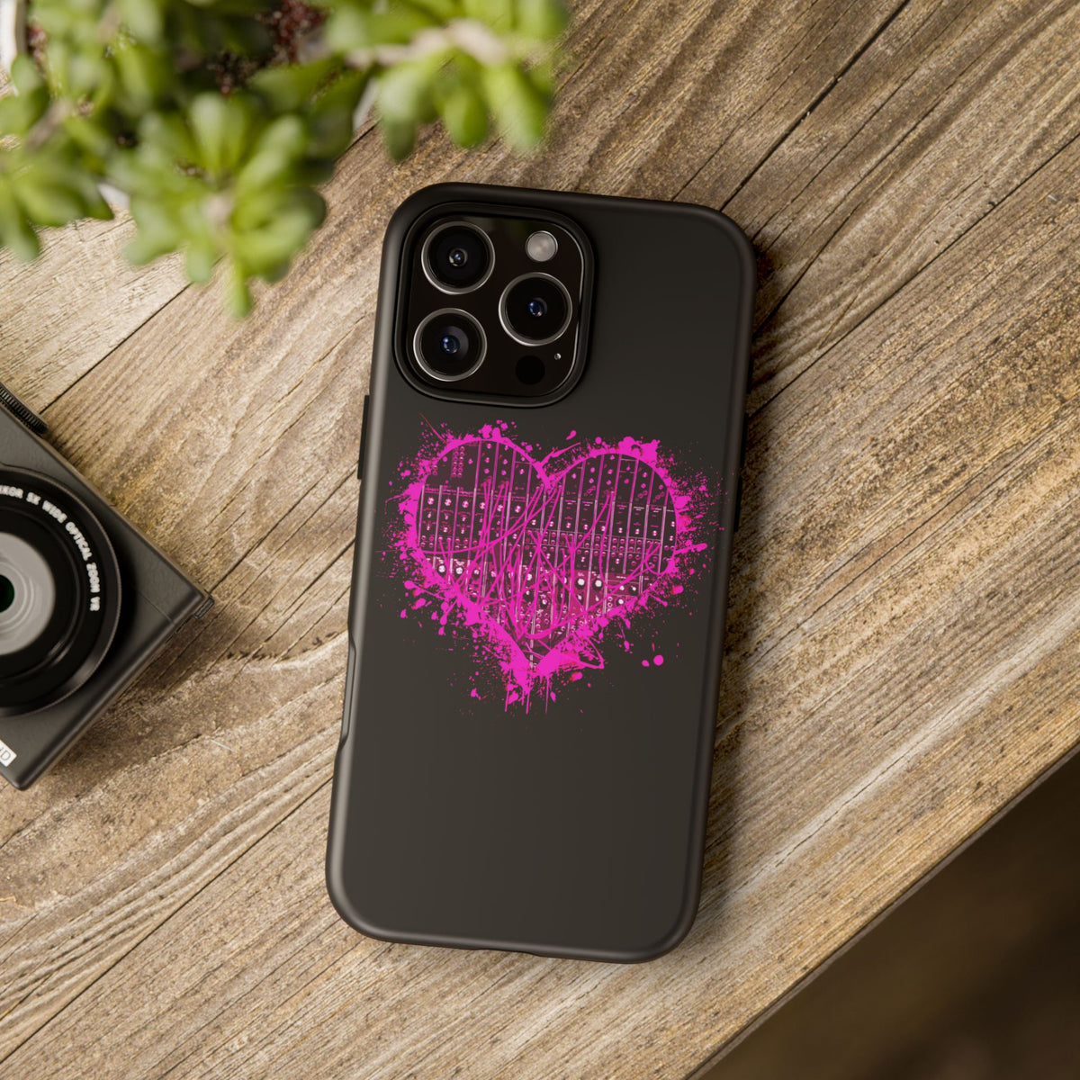 Spread Love - Tough Mobile Phone Case - Black