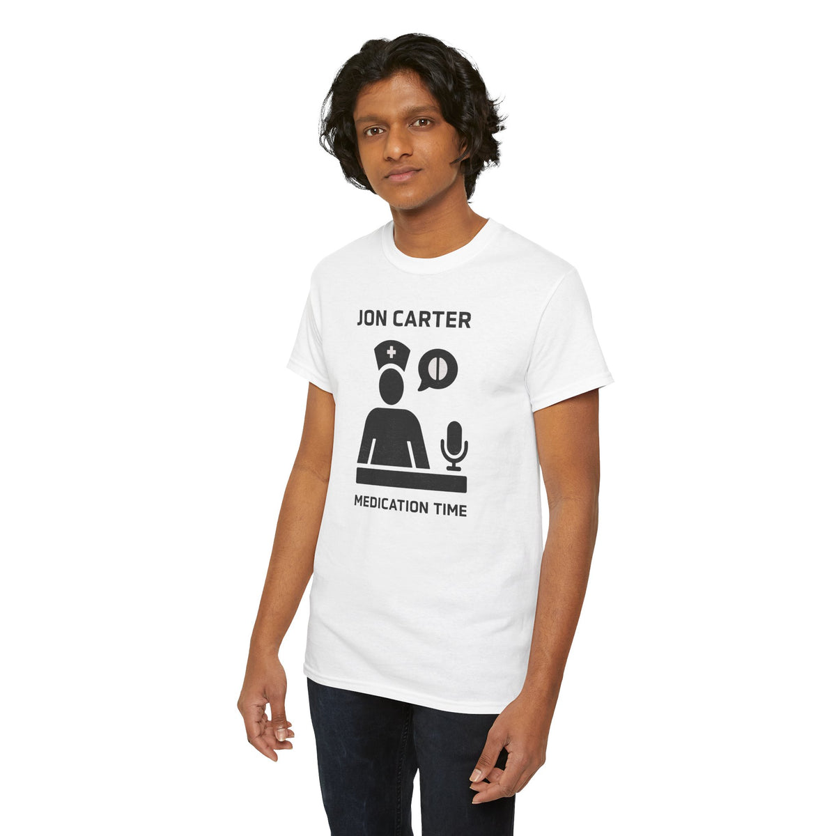 Jon Carter Medication Time T-Shirt