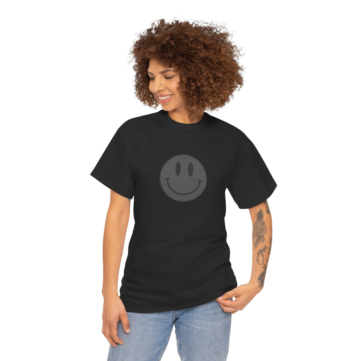 Acid House Smiley Black T-Shirt