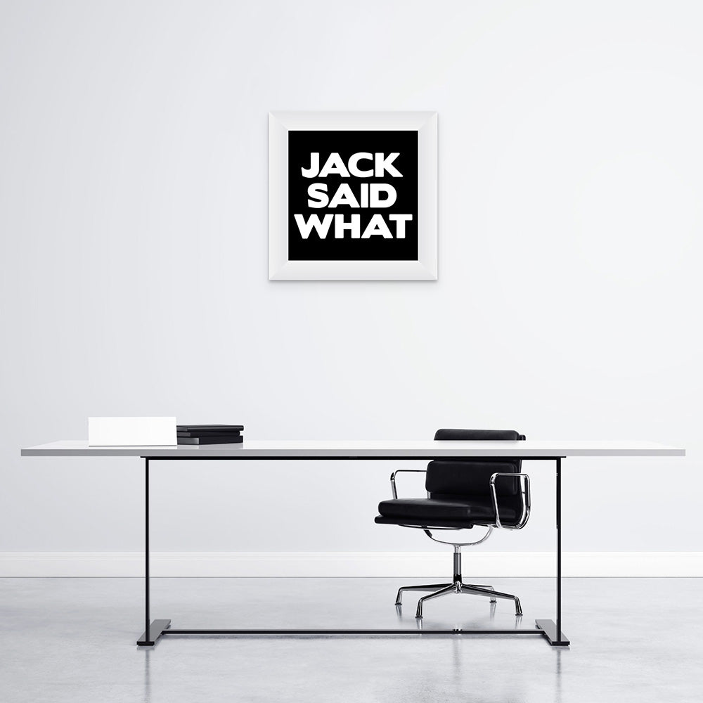 Jack Said What - Text Logo